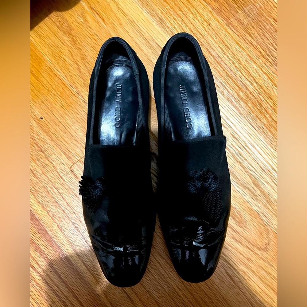 Jimmy chop ombré loafer